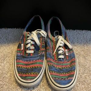 Multi colored vans women’s